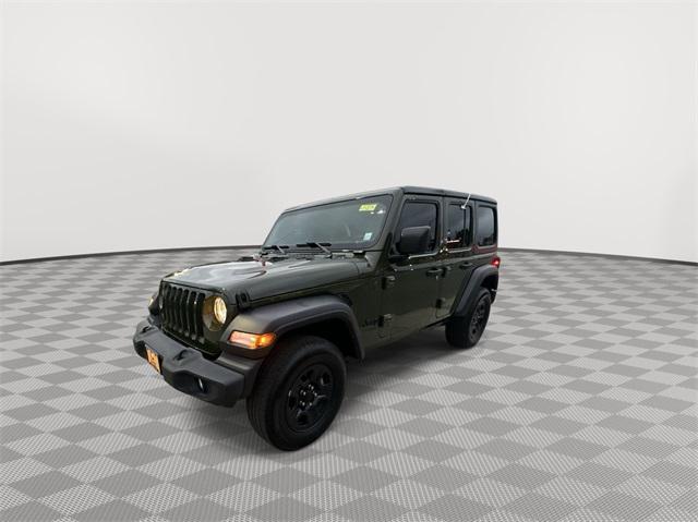 used 2022 Jeep Wrangler Unlimited car, priced at $33,558