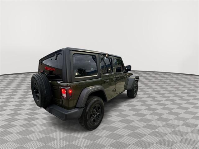 used 2022 Jeep Wrangler Unlimited car, priced at $33,558