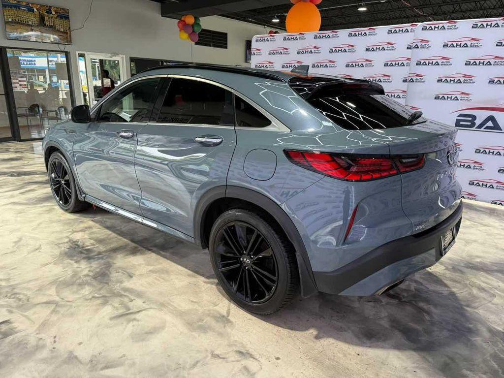 used 2022 INFINITI QX55 car, priced at $27,695