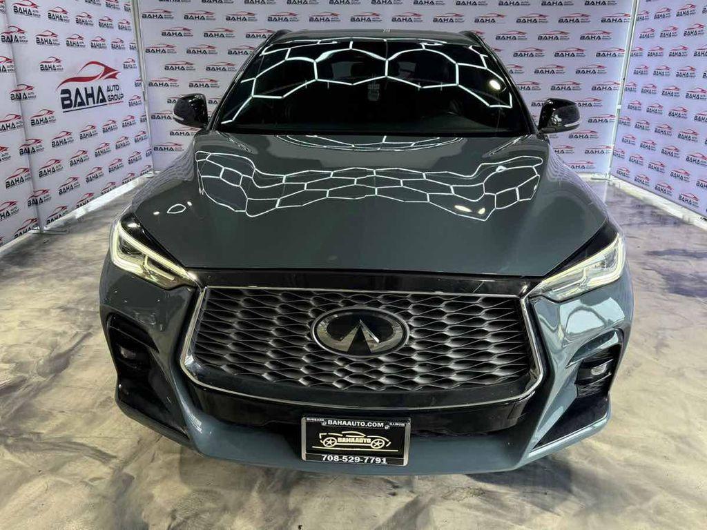 used 2022 INFINITI QX55 car, priced at $27,695