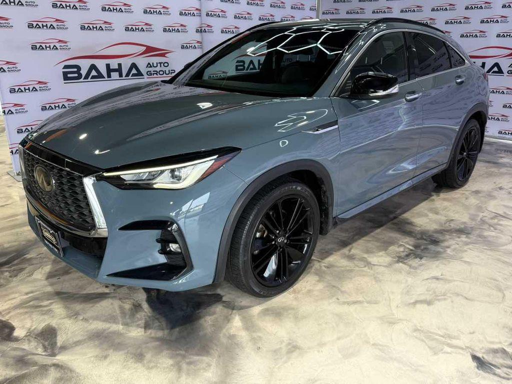 used 2022 INFINITI QX55 car, priced at $27,695