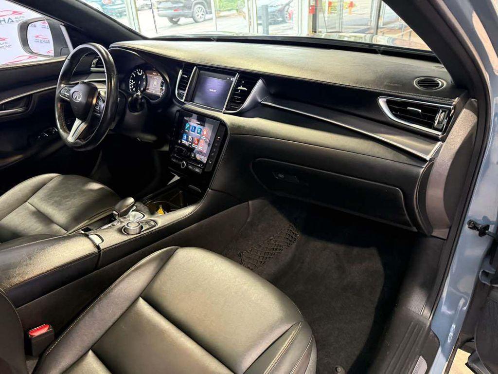 used 2022 INFINITI QX55 car, priced at $27,695