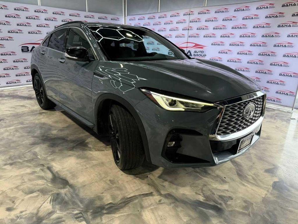 used 2022 INFINITI QX55 car, priced at $27,695