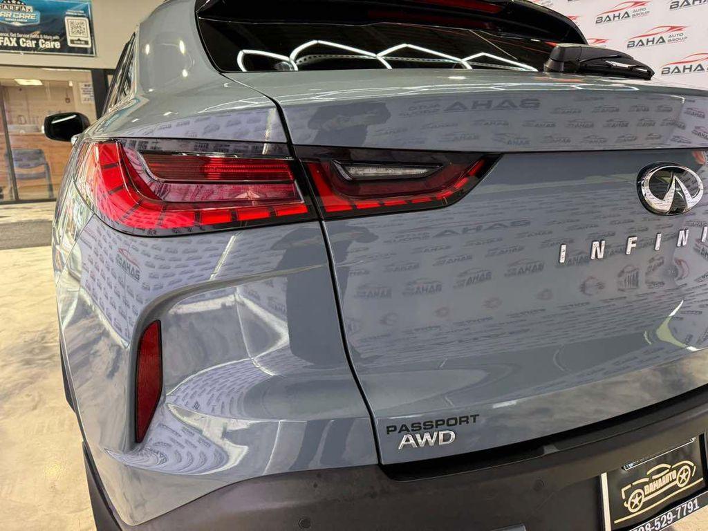 used 2022 INFINITI QX55 car, priced at $27,695