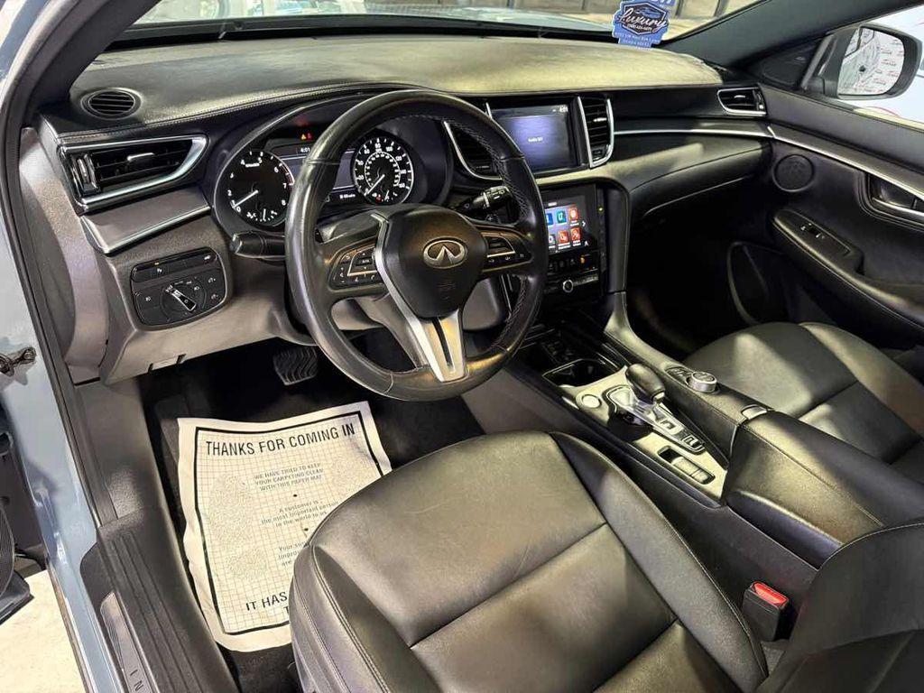 used 2022 INFINITI QX55 car, priced at $27,695