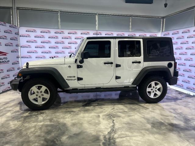 used 2017 Jeep Wrangler Unlimited car, priced at $21,995