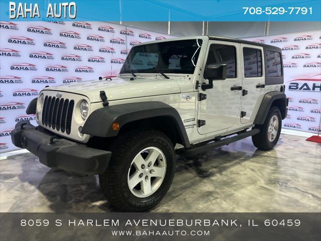 used 2017 Jeep Wrangler Unlimited car, priced at $21,995