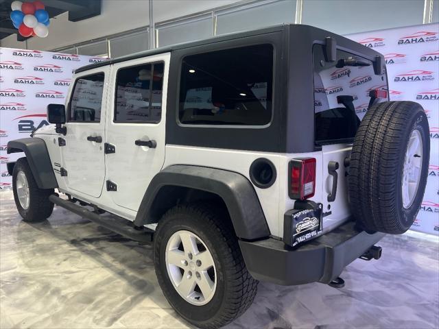 used 2017 Jeep Wrangler Unlimited car, priced at $21,995