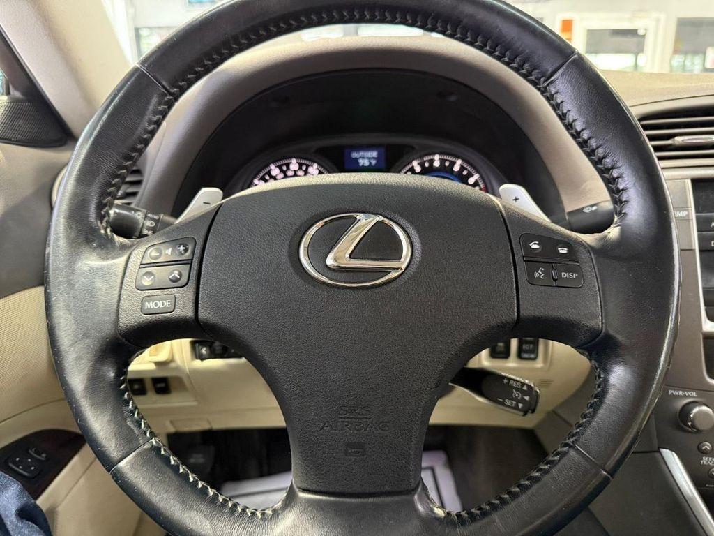 used 2010 Lexus IS 250 car, priced at $4,995