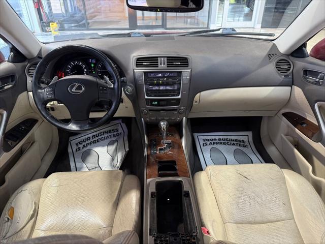 used 2010 Lexus IS 250 car, priced at $6,995