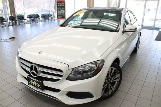 used 2018 Mercedes-Benz C-Class car, priced at $24,595