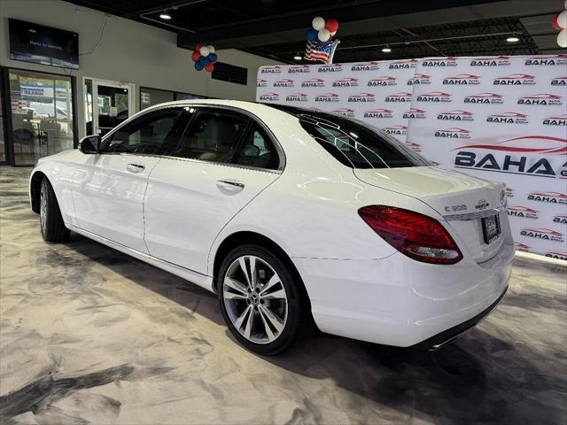 used 2018 Mercedes-Benz C-Class car, priced at $21,995