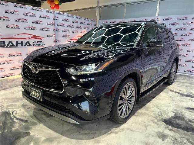 used 2021 Toyota Highlander car, priced at $27,595