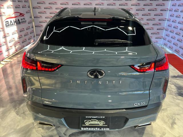 used 2022 INFINITI QX55 car, priced at $31,795