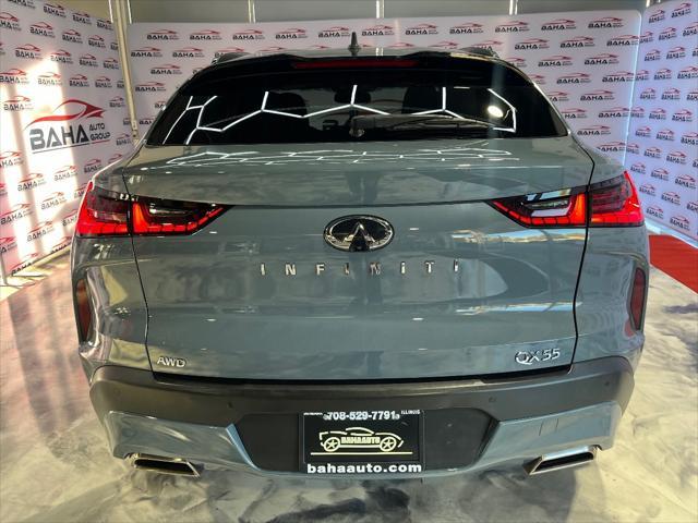 used 2022 INFINITI QX55 car, priced at $31,795