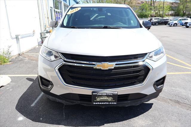 used 2021 Chevrolet Traverse car, priced at $25,995