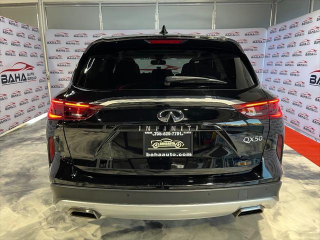 used 2021 INFINITI QX50 car, priced at $26,495