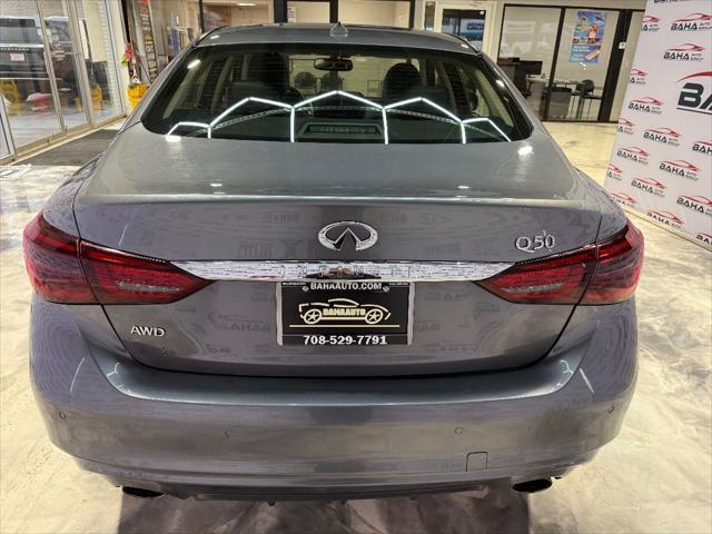 used 2021 INFINITI Q50 car, priced at $26,995