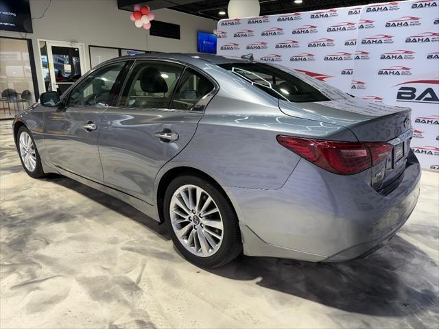 used 2021 INFINITI Q50 car, priced at $26,995