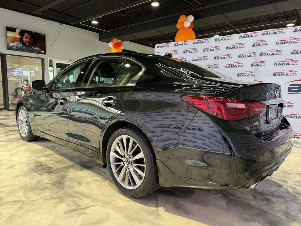 used 2022 INFINITI Q50 car, priced at $29,995