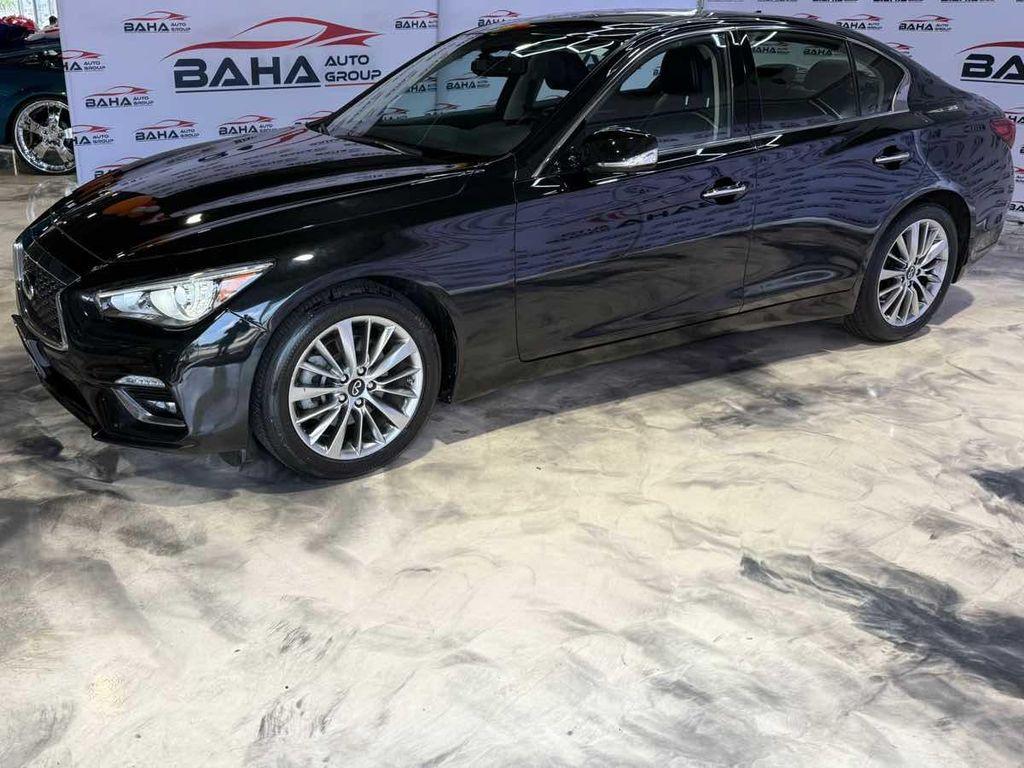 used 2022 INFINITI Q50 car, priced at $29,995