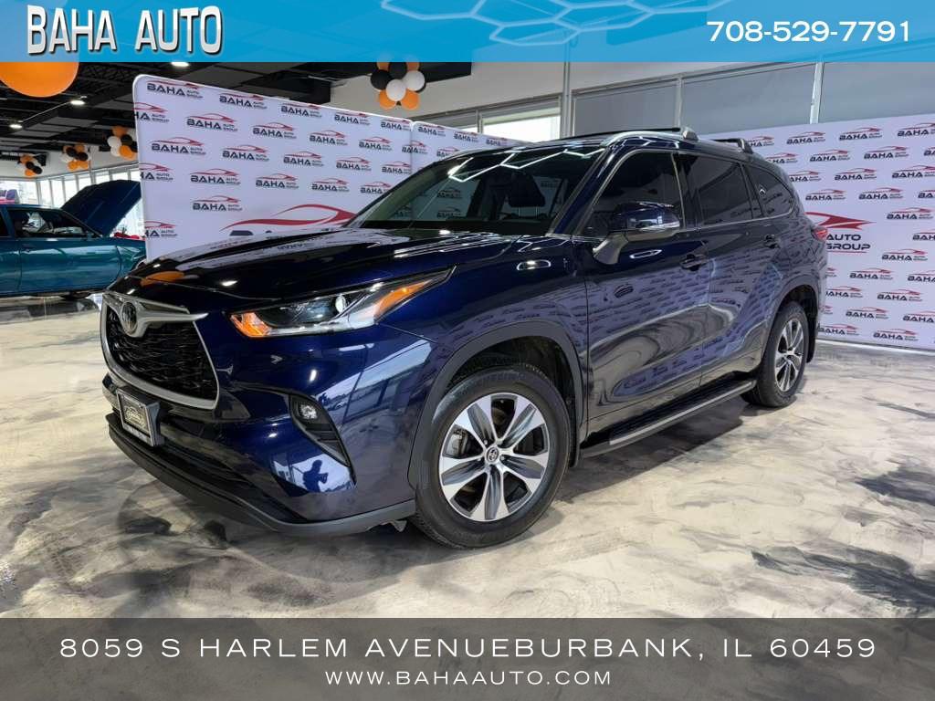 used 2021 Toyota Highlander car, priced at $29,995