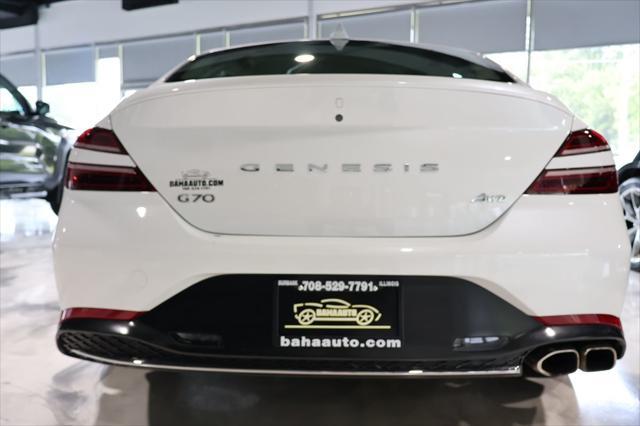 used 2022 Genesis G70 car, priced at $27,995