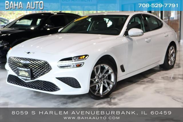 used 2022 Genesis G70 car, priced at $27,995