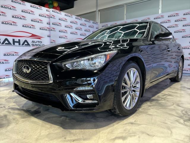 used 2021 INFINITI Q50 car, priced at $27,595