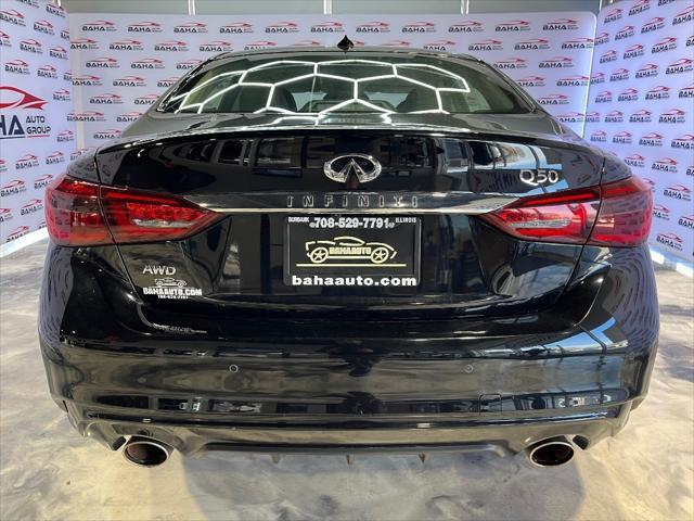 used 2021 INFINITI Q50 car, priced at $27,595