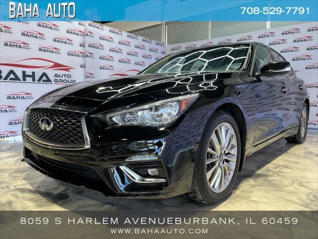 used 2021 INFINITI Q50 car, priced at $27,595