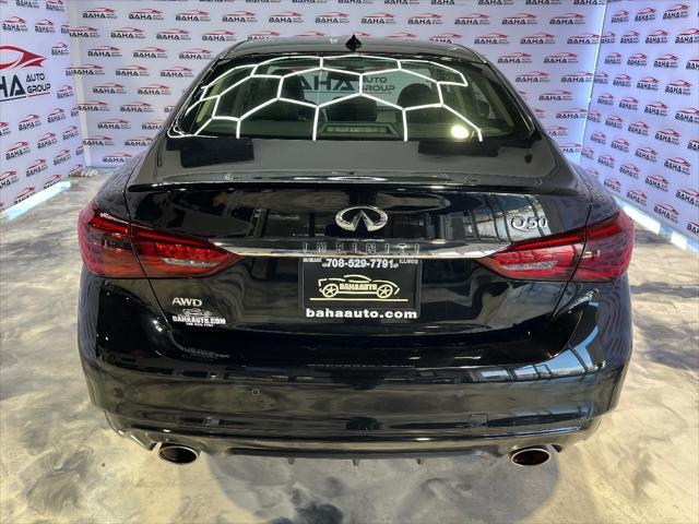 used 2021 INFINITI Q50 car, priced at $27,595