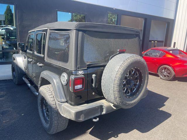 used 2018 Jeep Wrangler Unlimited car, priced at $18,490