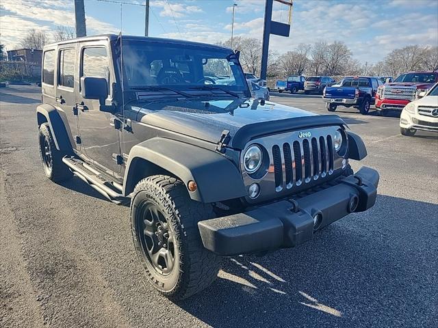 used 2016 Jeep Wrangler Unlimited car, priced at $19,999