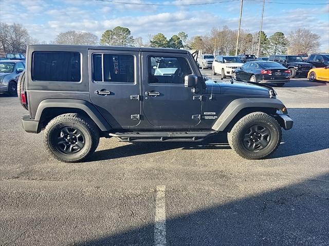 used 2016 Jeep Wrangler Unlimited car, priced at $19,999