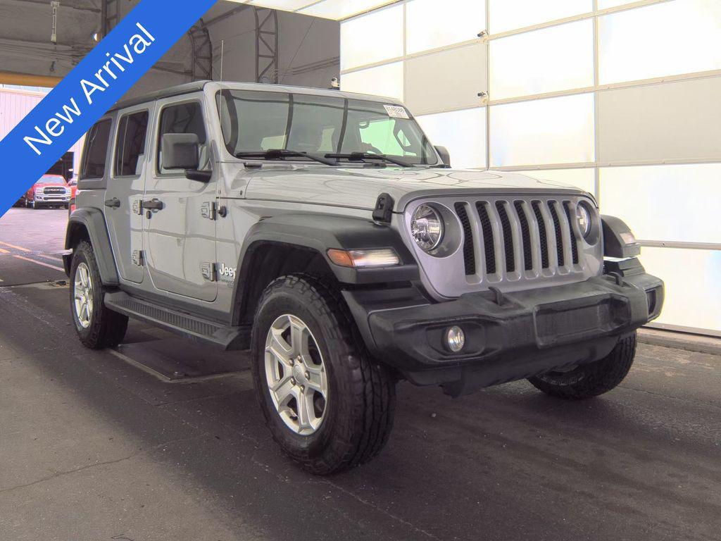 used 2020 Jeep Wrangler Unlimited car, priced at $22,610