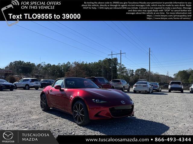 new 2024 Mazda MX-5 Miata car, priced at $36,460