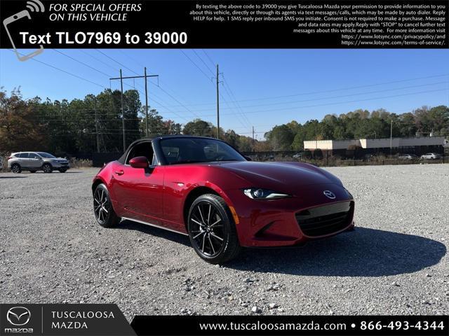 new 2024 Mazda MX-5 Miata car, priced at $36,560