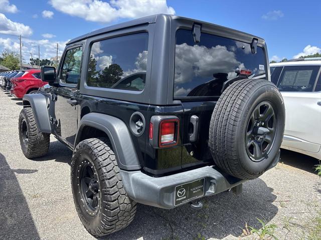 used 2021 Jeep Wrangler car, priced at $22,950