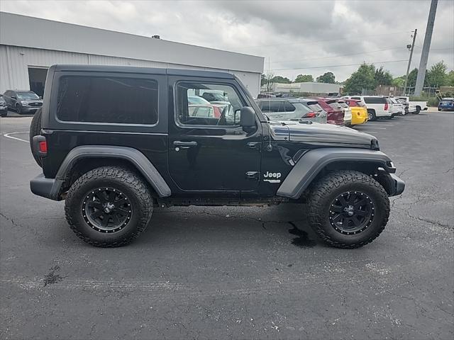 used 2021 Jeep Wrangler car, priced at $22,650