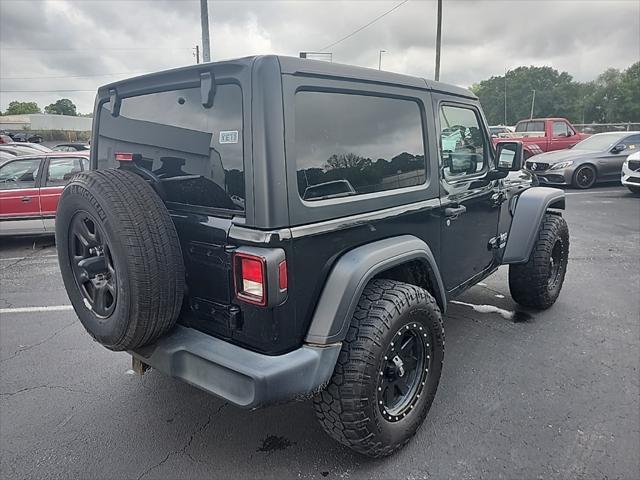 used 2021 Jeep Wrangler car, priced at $22,650