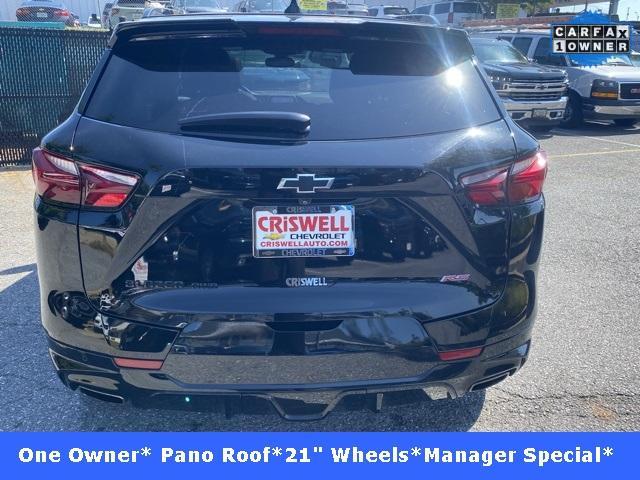 used 2022 Chevrolet Blazer car, priced at $27,995