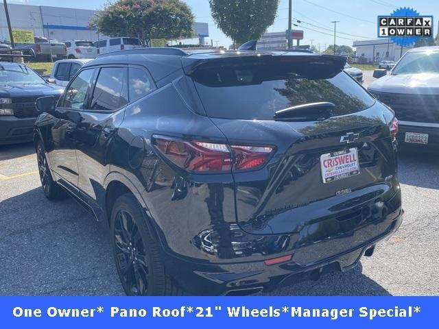 used 2022 Chevrolet Blazer car, priced at $27,995