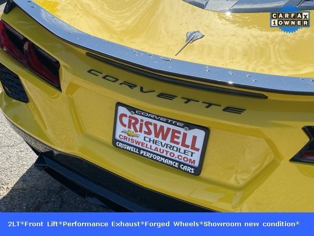 used 2025 Chevrolet Corvette car, priced at $73,995