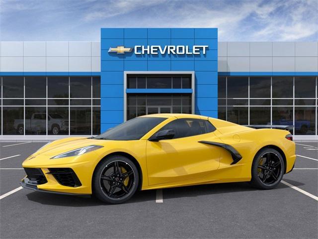 new 2025 Chevrolet Corvette car, priced at $77,954