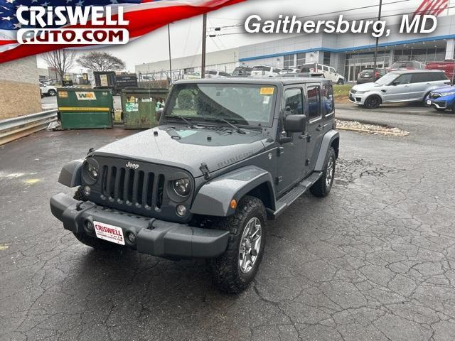 used 2016 Jeep Wrangler Unlimited car, priced at $22,698