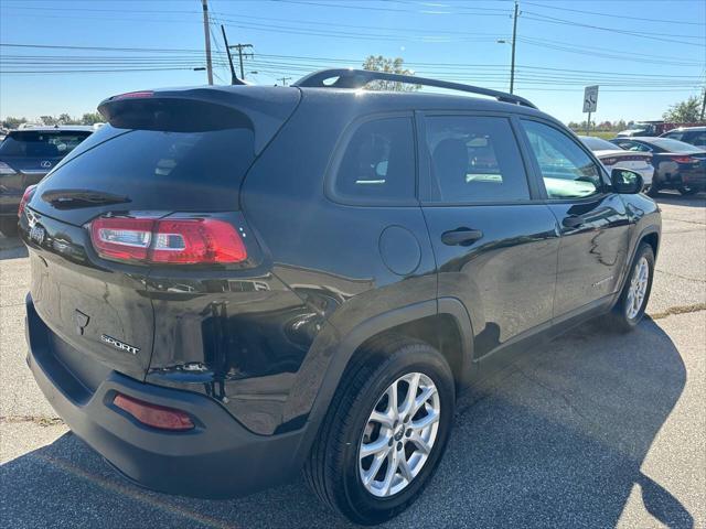 used 2017 Jeep Cherokee car, priced at $12,499