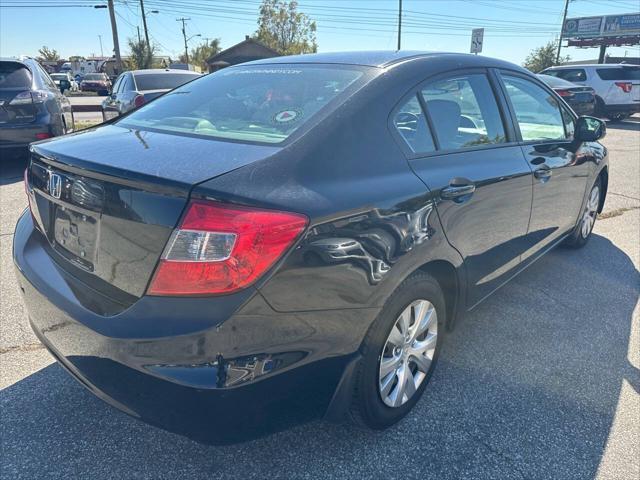 used 2012 Honda Civic car, priced at $5,999