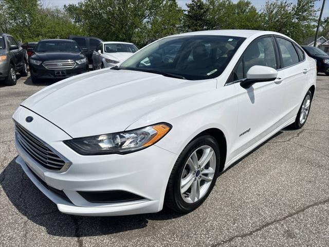 used 2018 Ford Fusion Hybrid car, priced at $9,499