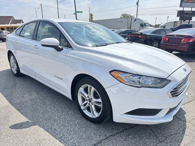 used 2018 Ford Fusion Hybrid car, priced at $9,499